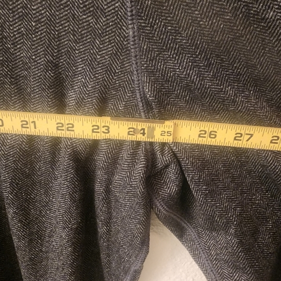 Tommy Bahama Quarter Zip Longsleeve Charcoal Gray Chevron Pullover Mens XXL - Picture 8 of 9